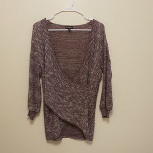 Express crisscross sweater